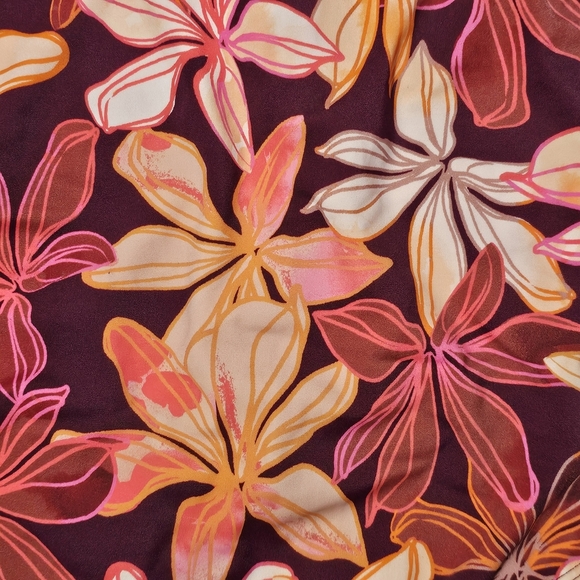 Cupshe Floral High-Waisted Bikini Bottom XL NWT - Picture 8 of 9